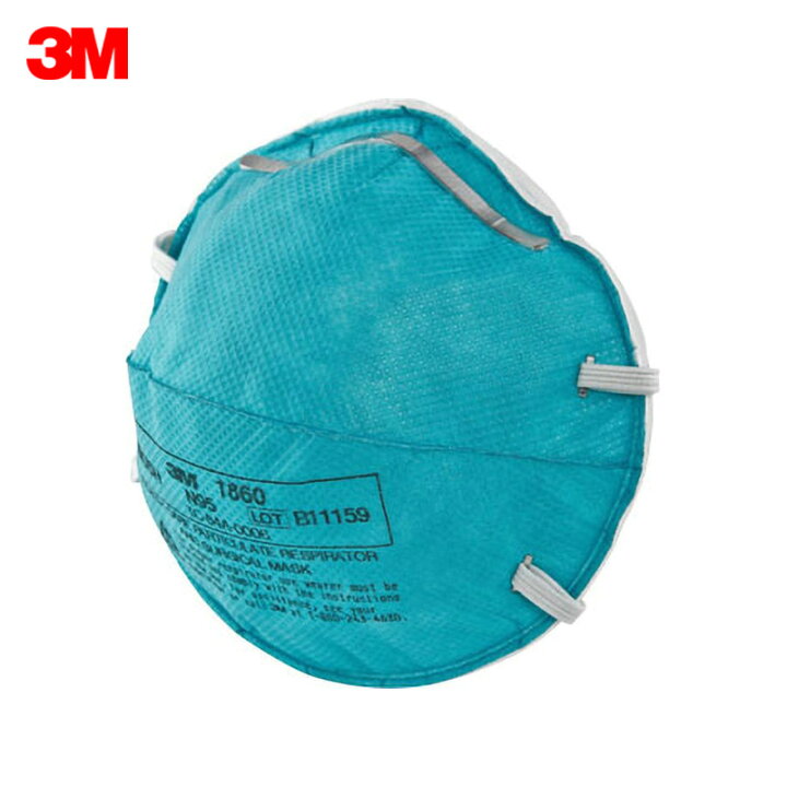 楽天市場】3M N95 微粒子用マスク 医療用 1860 レギュラーサイズ 120枚 