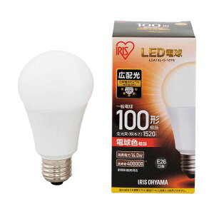 IRIS 567950 LED�d�� E26�L�z���^�C�v 100�`���� �d���F 1520lm LDA14L-G-10T5