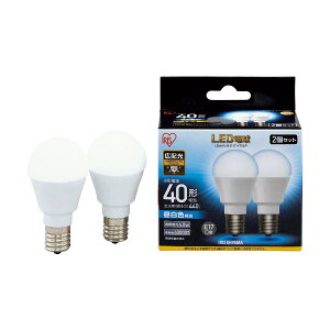 IRIS 567977 LED�d��2�Z�b�g E17�L�z���^�C�v 40�`���� �����F LDA4N-G-E17-4T52P