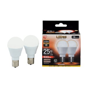 IRIS 567976 LED�d��2�Z�b�g E17�L�z���^�C�v 25�`���� �d���F LDA2L-G-E17-2T52P