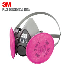 3M 取り替え式 防塵マスク 日本 国家検定合格 RL3 6000/2091 サイズ S M L