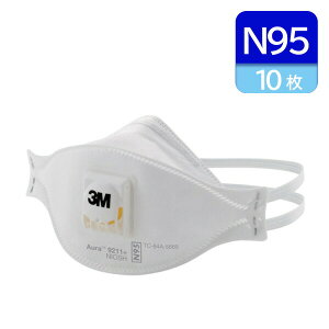 3M N95 ĝ ho}XN CDC NIOSH 荇i Aura 9211+N95 rCٕt 10 ʕ