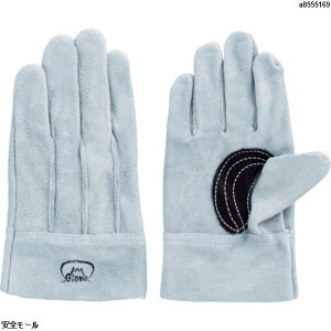 富士グローブ 牛床革手袋 #6黒当 1623 1双