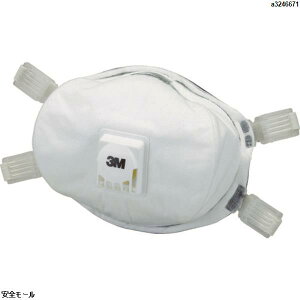 3M 使い捨て式防じんマスク 8293 DL3 排気弁付き (5枚入) 8293DL3 1箱