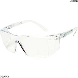 TRUSCO 一眼型安全メガネ オーバーグラスタイプ レンズ透明 TSG309TM 1個