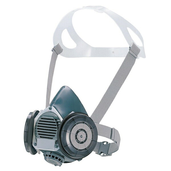 伝声器付きで会話も可能長時間作業向けのダブルタイプ 防塵マスク 高品質 シゲマツ ＜セール＆特集＞ 重松製作所 取替え式防塵マスク 防じんマスク Mサイズ DR80SC2