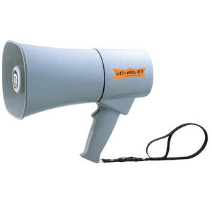 メガホン トランジスターメガホンタフ 耐衝撃・防塵防水(耐水型) 6W グレー色TS-631N