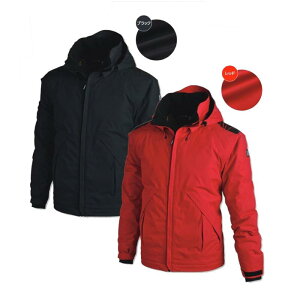メガヒート 防水防寒ジャケット ブラック レッド M・L・LL・3L WT-42 ユニット