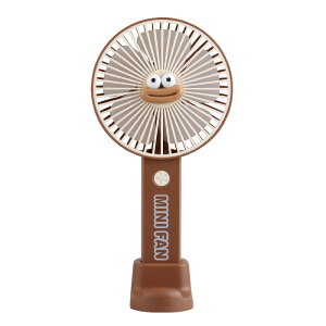 DianDi MINI FAN(Z) �u���E�� DD8124(���[�J�[����/��������ϕs��)�n���f�B�t�@�� �g�ѐ�@ �~�j��@ �L�����N�^�[ ���킢�� �q������ �x�r�[�J�[ USB�[�d�� �X�^���h�t�� �}�} �M���Ǒ΍�