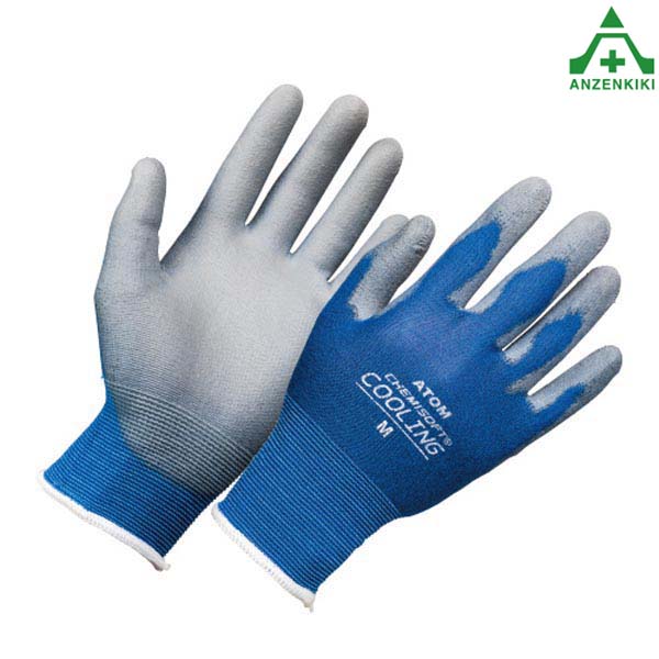 HO-815 (PG-103) ケミソフト クーリング手袋UVカット すべり止め クールマックス 作業手袋 熱中症予防 工事現場 熱中症対策 作業員  | 安全保安用品専門　安全機器（株）