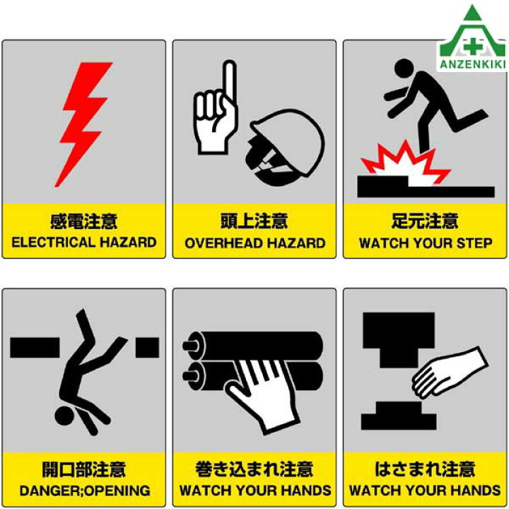 楽天市場 中災防統一安全標識 エコユニボード 400 300mm 6種類感電注意 頭上注意 足元注意 開口部注意 巻き込まれ注意 はさまれ注意 800 33 800 34 800 35 800 36 800 37 800 38 安全対策 安全用品 安全管理 安全保安用品専門 安全機器 株