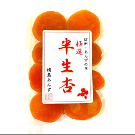 新商品「極選 超半生杏 100g 」 極上半生杏ドライアプリコット 横島物産の独自の新技法でふっくら生あんずの旨味を最大限に引き出した素朴ながらも奥深い横島あんずの傑作です。新商品 数量限定 果物 アンズ 長野県 千曲市 あんず 元祖 セミドライ 美味しい 横島あんず