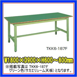 �y�ʍ�Ƒ� �������� H600�`800mm �ω׏d200 kg W1800×D900mm �O���[���F �T�J�G�����[���V�� �y�n����著�������z/SE-TKK6-189F