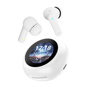 ���S���C�����X�C���z�� �^�b�`�f�B�X�v���C�t�� 1.28�C���` Bluetooth5.4 �t�����ڃP�[�X �J�i���^ TWS �Ў�/���� ENC �m�C�Y���_�N�V���� ANC �O����荞�݋@�\ �A���r�G���g�T�E���h �}�C�N���� 