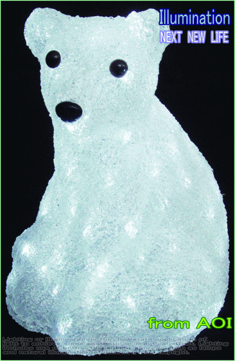 楽天市場】LED クリスタル ベイビーベア 赤ちゃん くま ベビー 【LED