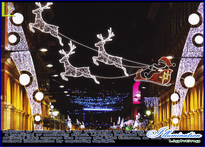 Made inUSA大型サンタクロースイルミネーションライト値引不可