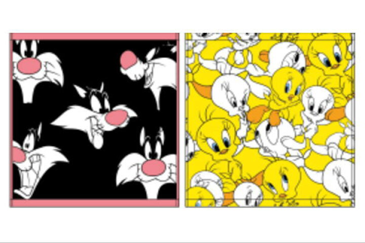 楽天市場 ルーニー テューンズ ハンドタオル2p トゥイーティーミステリー トゥイーティー バッグスバニー ワーナー アメリカ アニメ タオル たおる ハンカチ ミニタオル 2枚組 2枚入り 2枚セット 雑貨 いちご カフェ