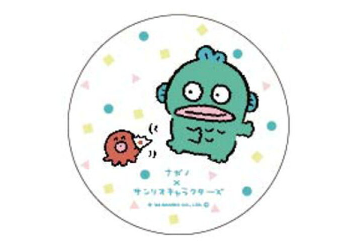 楽天市場 サンリオキャラクター ナガノ 吸水コースター ハンギョドン ハンギョ はんぎょどん はんぎょ 半魚人 魚 人 サンリオ 敷き物 コースター コップ置き お食事 食卓 キッチン コラボ 雑貨 グッズ かわいい