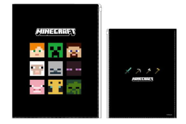 楽天市場 Minecraft マインクラフト ポケット付きクリアファイル フェイス マイクラ ブロック ゲーム ビデオゲーム ケース カバー ファイルケース ファイルカバー ファイル入れ 整理 文房具 勉強 雑貨 グッズ