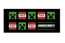 【Minecraft】【マインクラフト】タオル【M】【クリーパーとTNT火薬】【マイクラ】【ブロック】【ゲーム】【ビデオゲーム】【たおる】【フェイスタオル】【洗面】【キッチン】【トイレ】【雑貨】【グッズ】