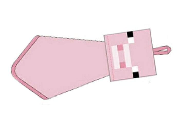 Minecraft マインクラフト ループタオル ブタ ゲーム ブロック たおる マイクラ ビデオゲーム