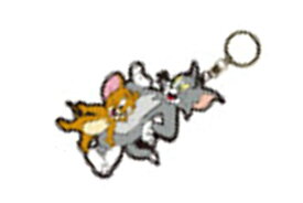 【送料無料】 【トムとジェリー】【Tom and Jerry】ラバーキーチェーン【TomとJerry】【トム】【ジェリー】【ワーナー】【アニメ】【キーホルダー】【キーリング】【チャーム】【鍵】【雑貨】【グッズ】