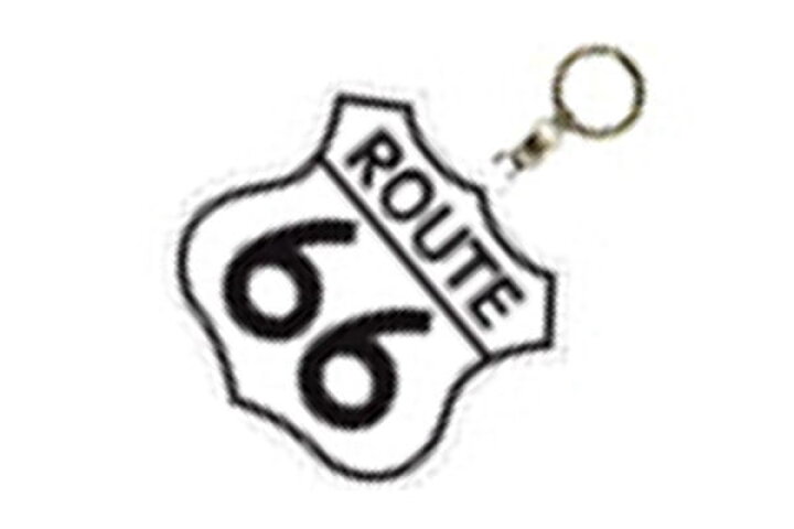 楽天市場】【アメリカン雑貨】ラバーキーチェーン【ROUTE66】【ロゴ 