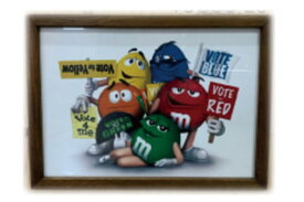 【送料無料】 【アメリカン雑貨】【M&M'S】ピクチャーフレーム【L】【FPL003】【エムアンドエムズ】【アメリカ】【USA】【アメキャラ】【フレーム】【写真】【フォト】【イラスト】【絵】【インテリア】【雑貨】【グッズ】