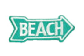 【アメリカン雑貨】ミニワッペン【MW093】【Beach】【ビーチ】【アメリカ】【USA】【アメキャラ】【ワッペン】【アイロンパッチ】【アイロン】【雑貨】【グッズ】