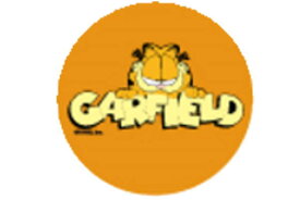 【送料無料】　　 アメリカン雑貨　缶バッチCB031　ガーフィールド　アメリカ　USA　アメキャラ　缶バッチ　バッチ　バッジ　カンバッジ　コレクション　ホビー　雑貨　グッズ