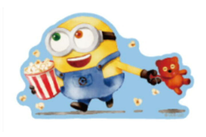 楽天市場 送料無料 ミニオンズ キャラクターステッカー ポップコーン ミニオン ユニバーサル ユニバーサルスタジオ ユニバ 映画 アニメ シール ステッカー 文房具 学校 雑貨 グッズ ａｏｉデパート