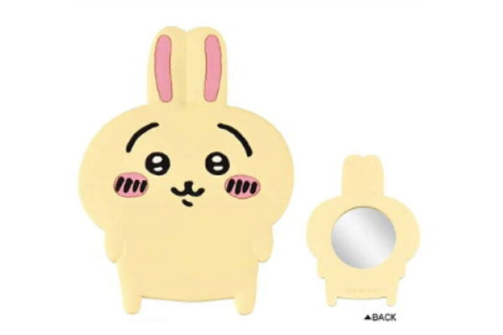 楽天市場 送料無料 なんか小さくてかわいいやつ ちいかわ シリコンミラー うさぎ 動物 アニマル 漫画 アニメ キャラクター 鏡 ミニミラー コンパクトミラー かがみ 手鏡 コスメ 化粧 メイク 雑貨 グッズ