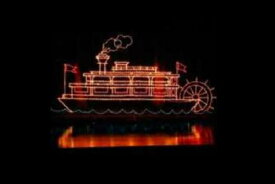 【イルミネーション】船イルミネーション【オレンジ】【船】【客船】【海】【クリスマス】【平面】【壁掛け】【輝き】【電飾】【LED】【モチーフ】【かわいい】【かっこいい】