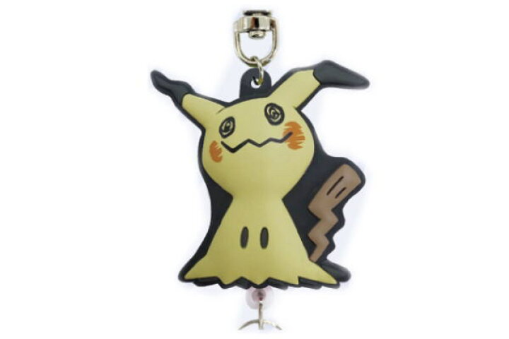 楽天市場 ポケットモンスター ラバーリールキーホルダー ミミッキュ ピカチュウ ポケモン ゲーム アニメ 映画 テレビ キーホルダー キーリング 鍵 チャーム 雑貨 グッズ かわいい ａｏｉデパート