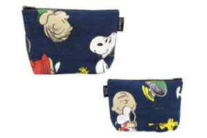 【送料無料】【スヌーピー】【化粧ポーチ】スヌーピー ビッグパターンDenim 化粧ポーチ【SNOOPY】【PEANUTS】【ポーチ】【化粧】【美容】【雑貨】【グッズ】【かわいい】