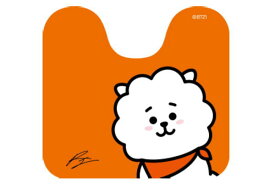 【BT21】【LINE FRIENDS】【ラインフレンズ】トイレマット【オレンジ】【RJ】【アールジェイ】【ライン】【スタンプ】【マット】【トイレマット】【敷物】【トイレ用品】【雑貨】【グッズ】【かわいい】