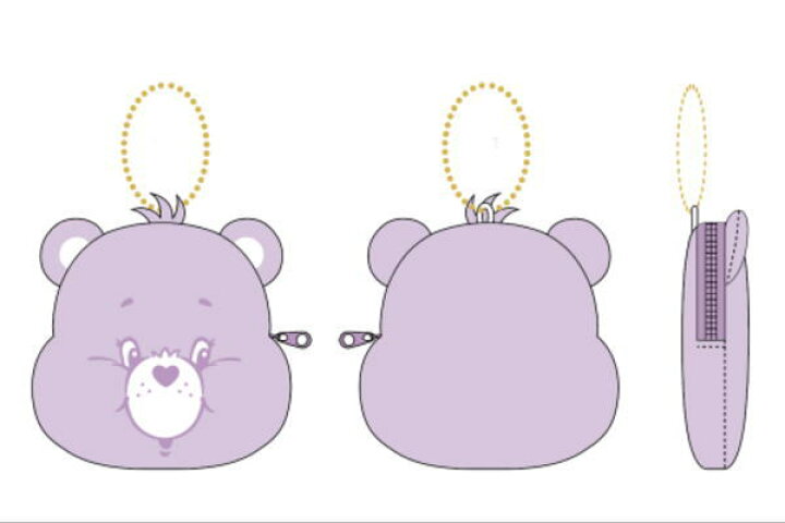 楽天市場】【送料無料】【ケアベア】【CAREBEARS】ポーチ【パープル 