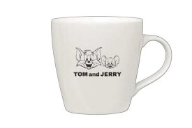 【トムとジェリー】【Tom and Jerry】キャラクターシンプルマグカップ【グレー】【トム】【ジェリー】【ワーナー】【アニメ】【マグ】【カップ】【コップ】【食事】【食器】【キッチン】【雑貨】【グッズ】【かわいい】