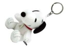 【送料無料】　スヌーピー　SNOOPY　イニシャルマスコットキーホルダーA　座り　ピーナッツ　ウッドストック　すぬーぴー　キーリング　チャーム　鍵　ぬいぐるみ　人形　ドール　雑貨　グッズ　かわいい