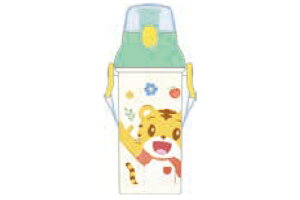 【しまじろう】抗菌直飲みプラワンタッチボトル【23】【動物】【アニマル】【アニメ】【水筒】【すいとう】【マグ】【ボトル】【遠足】【アウトドア】【子供】【キッズ】【雑貨】【グ