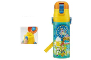 【ピクサーキャラクター】コンパクトロック付ワンプッシュダイレクトステンレスボトル【23】【トイストーリー】【ウッディ】【バズ】【ディズニー】【水筒】【すいとう】【マグ】【ボ