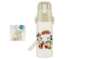 【ディズニーキャラクター】コンパクトロック付ワンプッシュダイレクトステンレスボトル【23】【クッキング】【ミッキーアンドフレンズ】【ミニー】【水筒】【すいとう】【マグ】【ボ