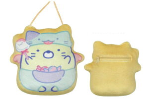 【送料無料】【すみっコぐらし】ネックポーチ【ねこ】【すみっこぐらし】【サンエックス】【すみっこ】【すみっコ】【ゆるキャラ】【ポーチ】【ケース】【小物入れ】【小銭入れ】【コ