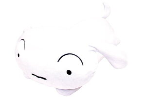 クレヨンしんちゃん もっちり寝そべりクッションシロ しんのすけ アニメ 漫画 映画 クッション くっしょん インテリア 雑貨 グッズ かわいい