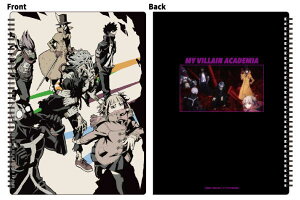 【送料無料】 僕のヒーローアカデミア ハードカバーリングファイルマイヴィランアカデミア ヒロアカ 漫画 アニメ ケース カバー ファイル入れ 文房具 学校 勉強 収納 整