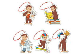 【送料無料】　【クジ】　おさるのジョージ　トレーディングリフレクターvol.2　ジョージ　ひとまねこざる　Curious George　アニメ　キャラクター　キーホルダー　キーリング　チャーム　鍵　【くじ】　ランダム　雑貨　グッズ　かわいい