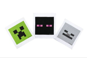 【送料無料】 Minecraft マインクラフト おしぼりタオル3Pクリーパー マイクラ ブロック ゲーム おしぼり お手拭 タオル アウトドア 遠足 子供 キッズ 3枚入り 3枚セット