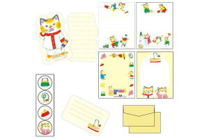 リチャード・スキャリー レターセットハックルファミリー 絵本 動物 アニマル 手紙 お手紙 便箋 文房具 雑貨 グッズ かわいい