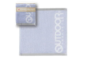 【OUTDOOR PRODUCTS】ミニタオル【ライトグレー】【シングルロゴ】【ODT-2301】【アウトドアプロダクツ】【ブランド】【メーカー】【タオル】【たおる】【ハンドタオル】【ハンカチ】【雑貨】