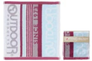 【送料無料】【OUTDOOR PRODUCTS】ミニタオル【ライトブルー】【青】【カームロゴ】【ODT-2305】【アウトドアプロダクツ】【ブランド】【メーカー】【タオル】【たおる】【ハンドタオル】【ハ